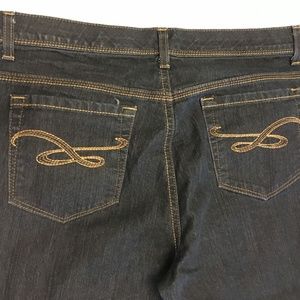Macy's Style & Co Dark Blue Denim 14 Petite Jeans